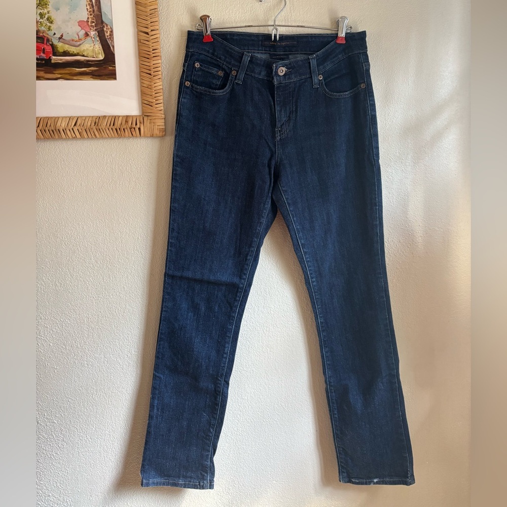 Levi’s mid rise skinny Blue Denim Jeans
